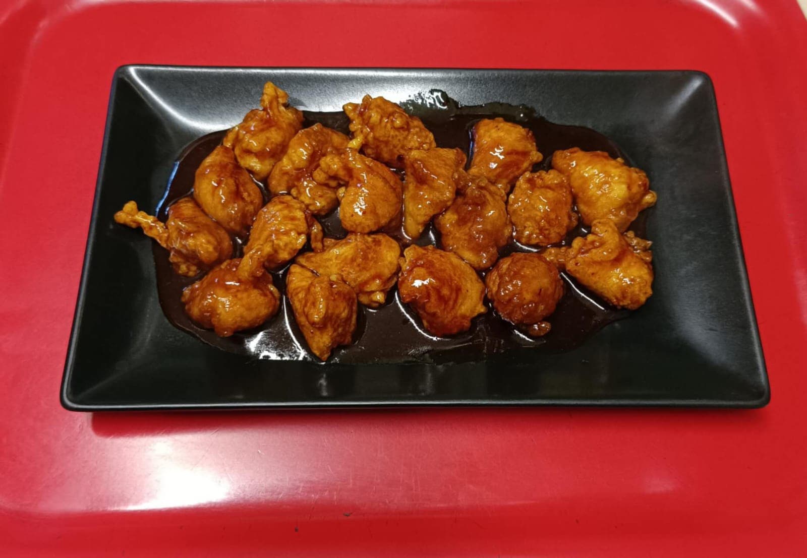 Pollo in salsa agrodolce