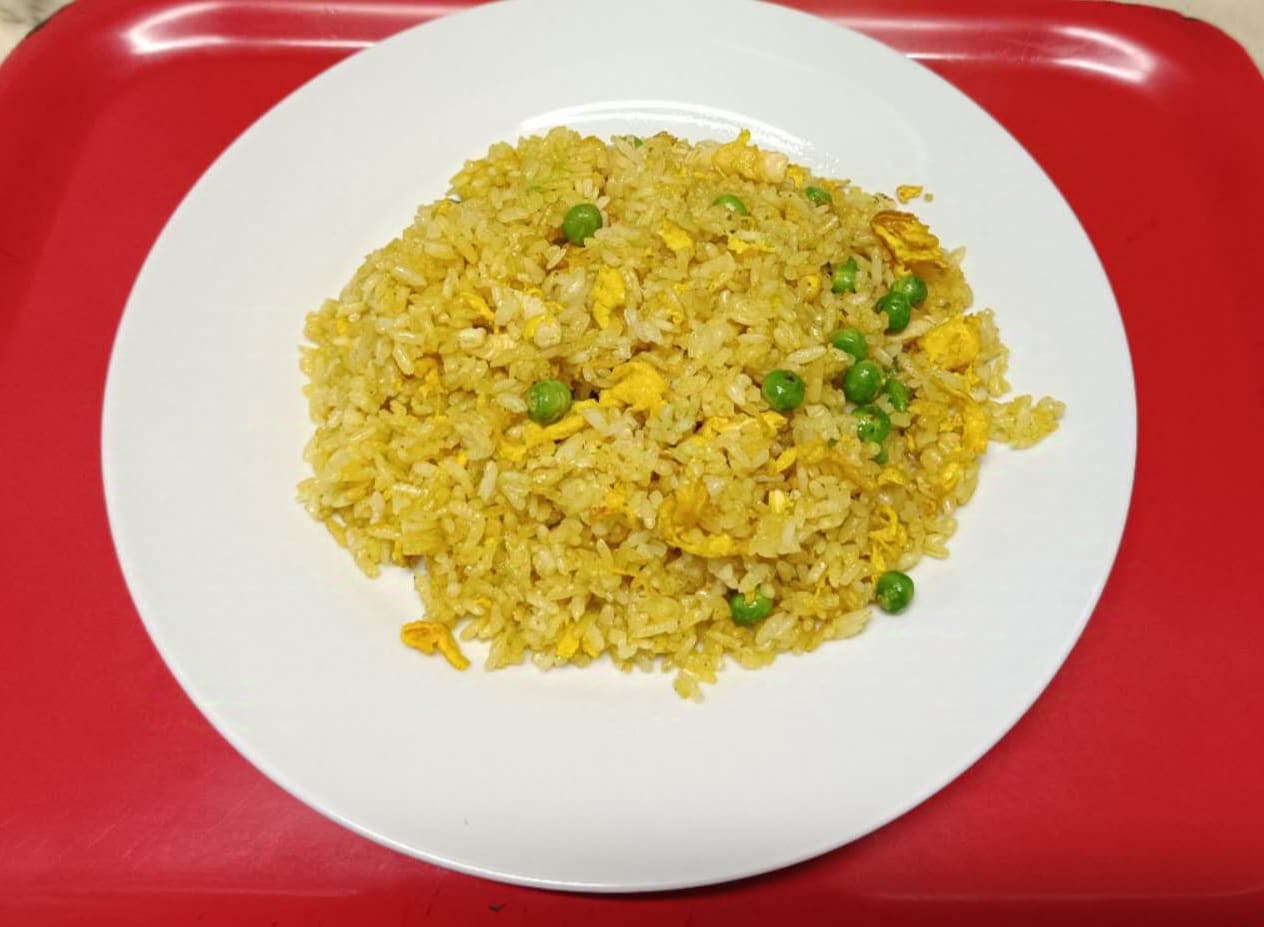 Riso con pollo al curry